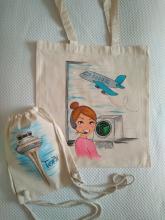 Conjunto bolsa y mochila
